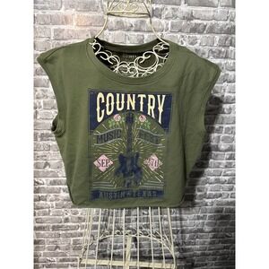 Mighty Fine Country Crop‎ Top